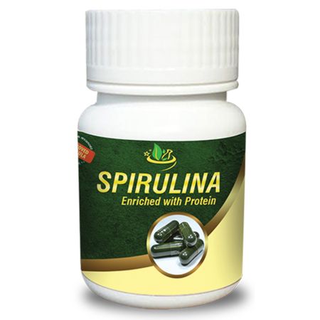 Спирулина (Spirulina) - 40 капсули