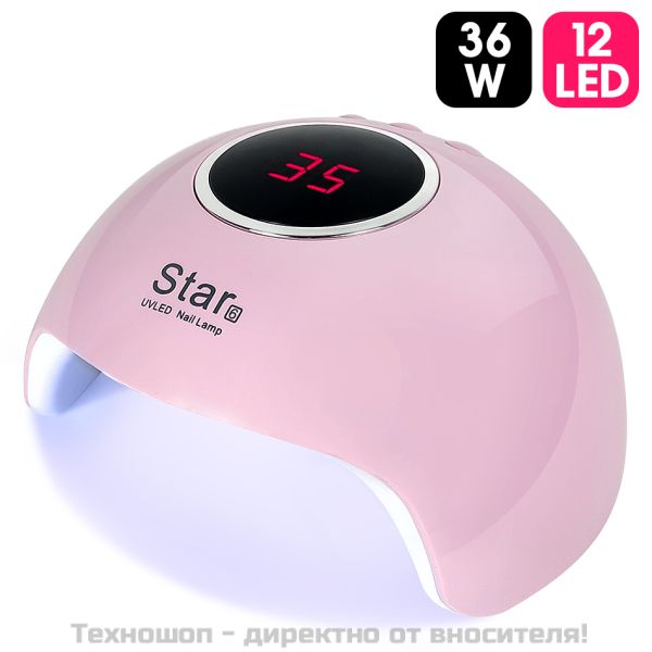 Лампа за маникюр UV/LED 36W, модел STAR 6