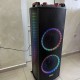 Двойна тонколона 2000W – 2 x 12″ говорители, цветни светлини NDR-1222