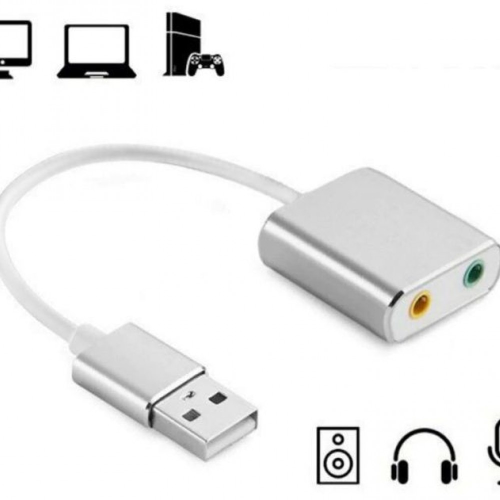 Външна USB звукова карта YQ-6