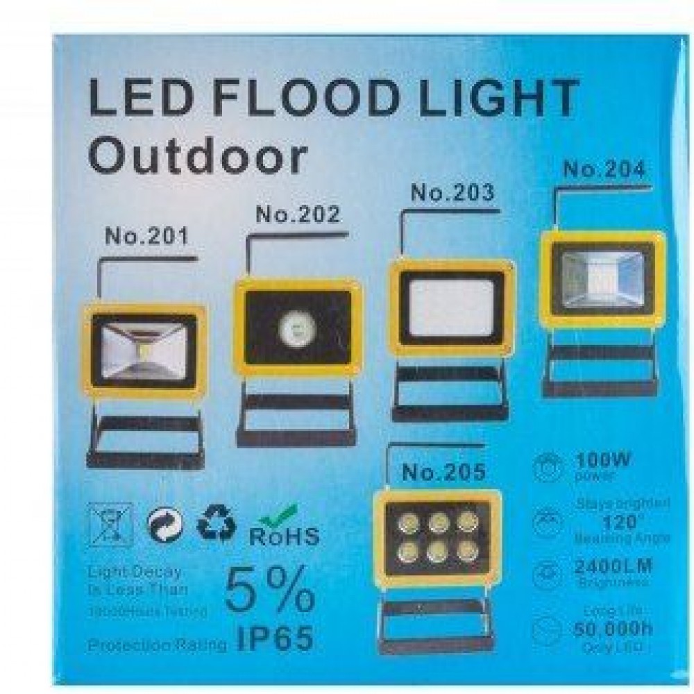 Преносим LED прожектор X-Balog TG-204 с акумулаторни батерии