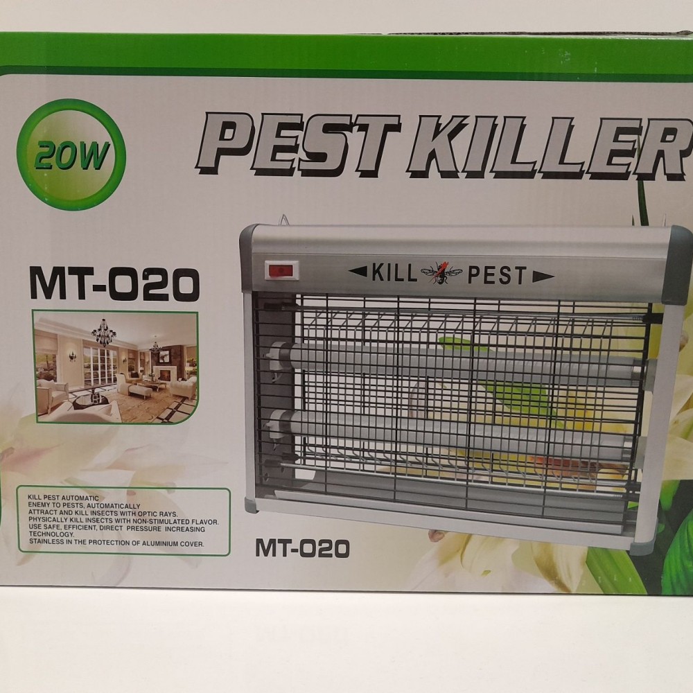 Инсектицидна лампа против комари и мухи Kill Pest 20W