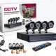 Комплект 4 камери + DVR, CCTV