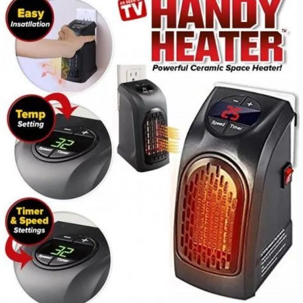 Портативна печка Handy Heater, 400w, с таймер