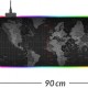 Светеща подложка за лаптоп RGB-1 – Карта на света – 80х30 см.