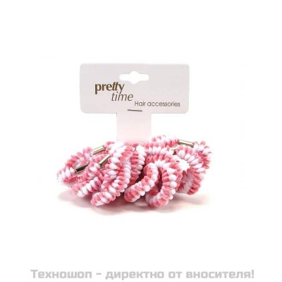 Комплект ластици за коса Pretty time - 12бр