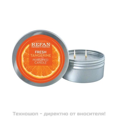 Парфюмна свещ Fresh Tangerine с 2 фитила