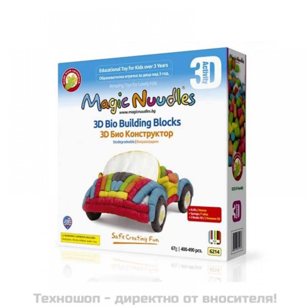 3D пъзел - Кола Magic Nuudles - 400бр.