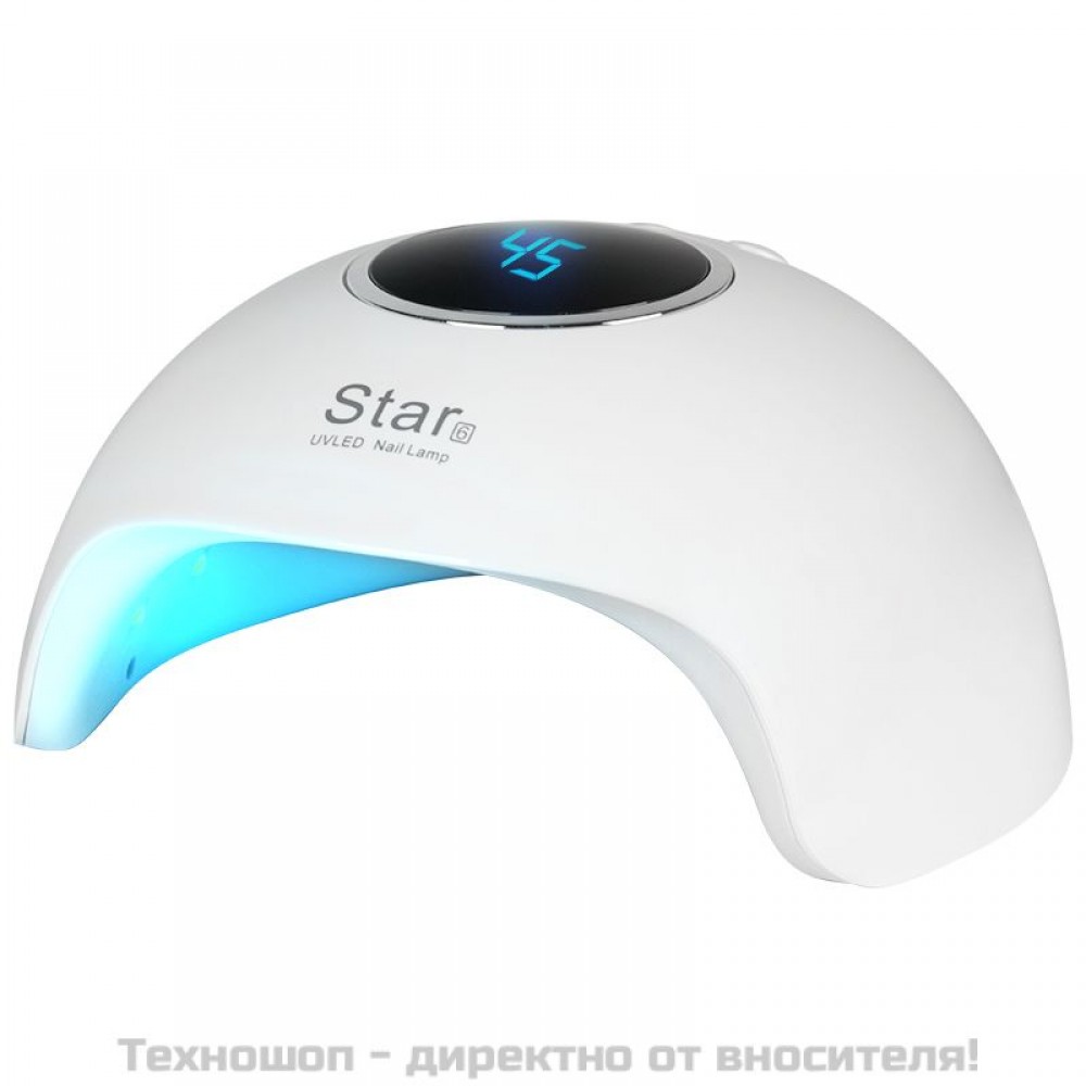 Лампа за маникюр UV/LED 24W, модел STAR 6 БЯЛА