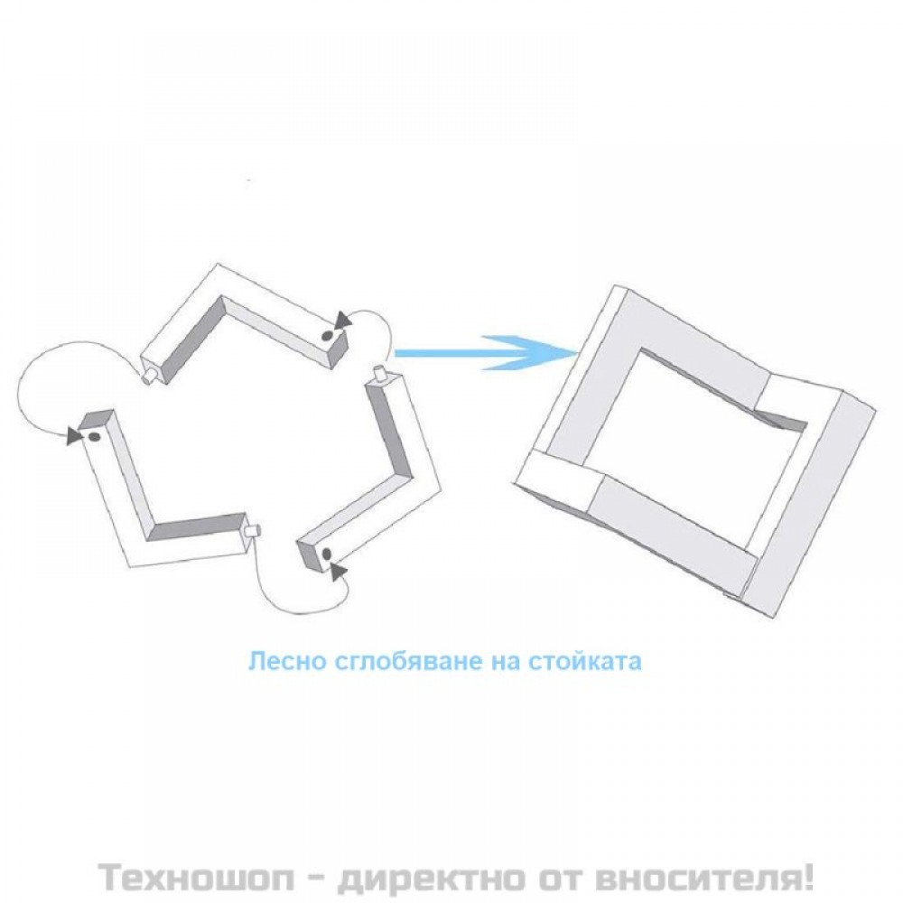 LED лампа с формата на луна