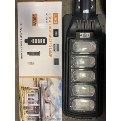 Соларна LED лампа с датчик за движение 300W