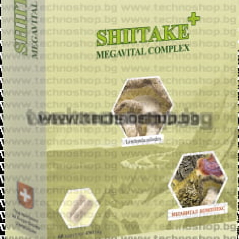 ВИТАЛНИ ГЪБИ "Shiitake" + Megavital Complex