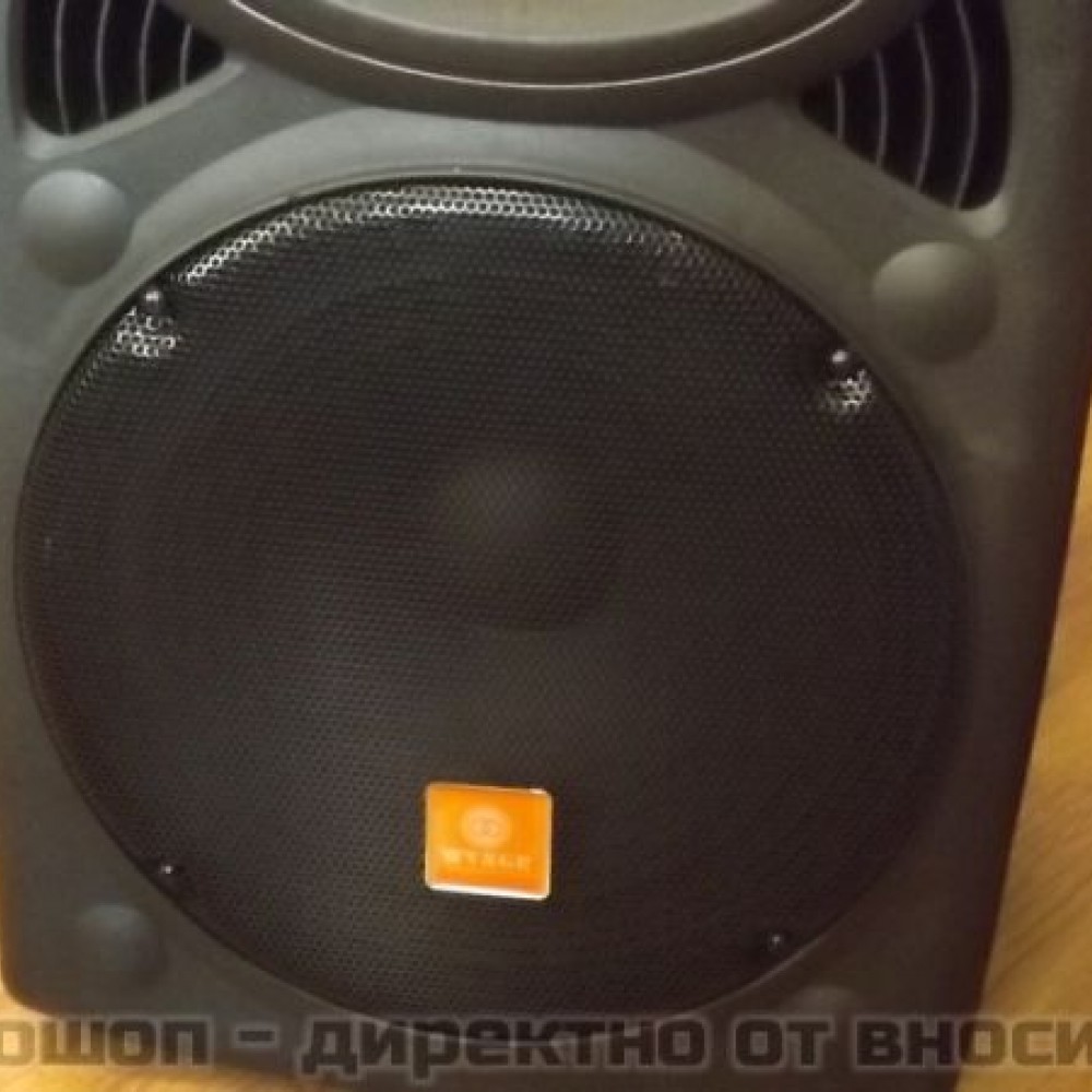 КАРАОКЕ ТОНКОЛОНА "LY-12" - С FM ТУНЕР, BLUETOOTH, С 2 БЕЗЖИЧНИ МИКРОФОНА, ДИСТАНЦИОННО, ВГРАДЕН АКУМУЛАТОР и MP3 - ОТ SD КАРТА ИЛИ ФЛАШКА