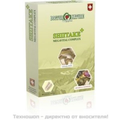 ВИТАЛНИ ГЪБИ "Shiitake" + Megavital Complex