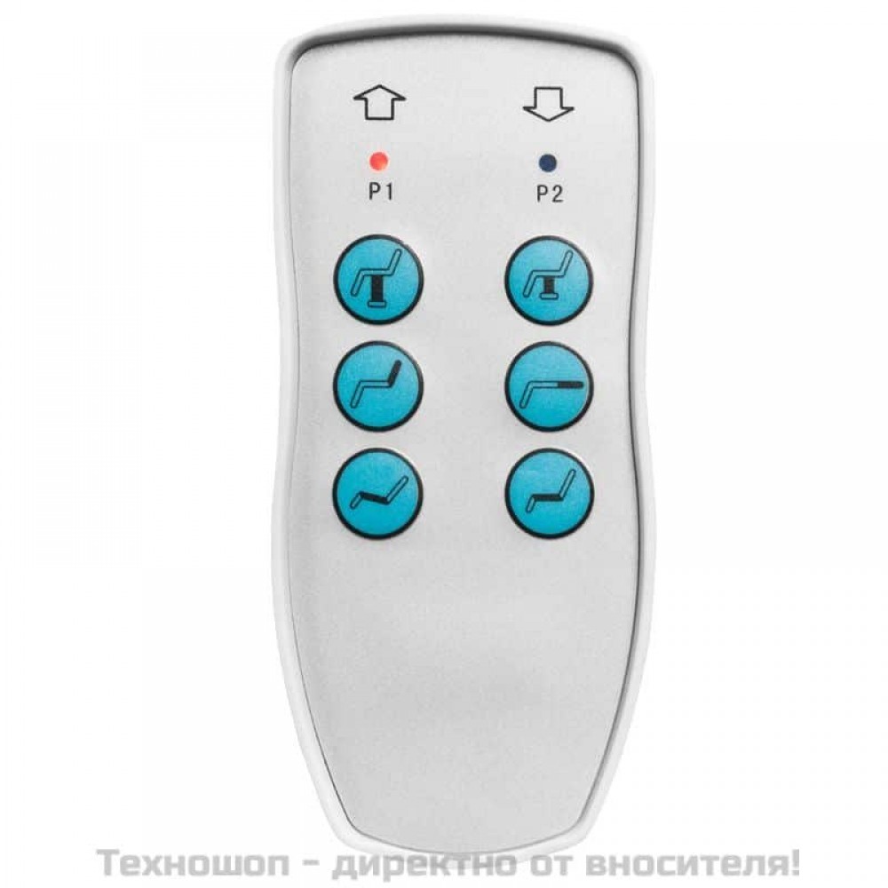 Електрически козметичен стол с 3 мотора - бял Azzurro 872S Pro