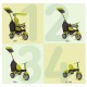 Детска триколка smarTrike 4-в-1 Glow, зелена