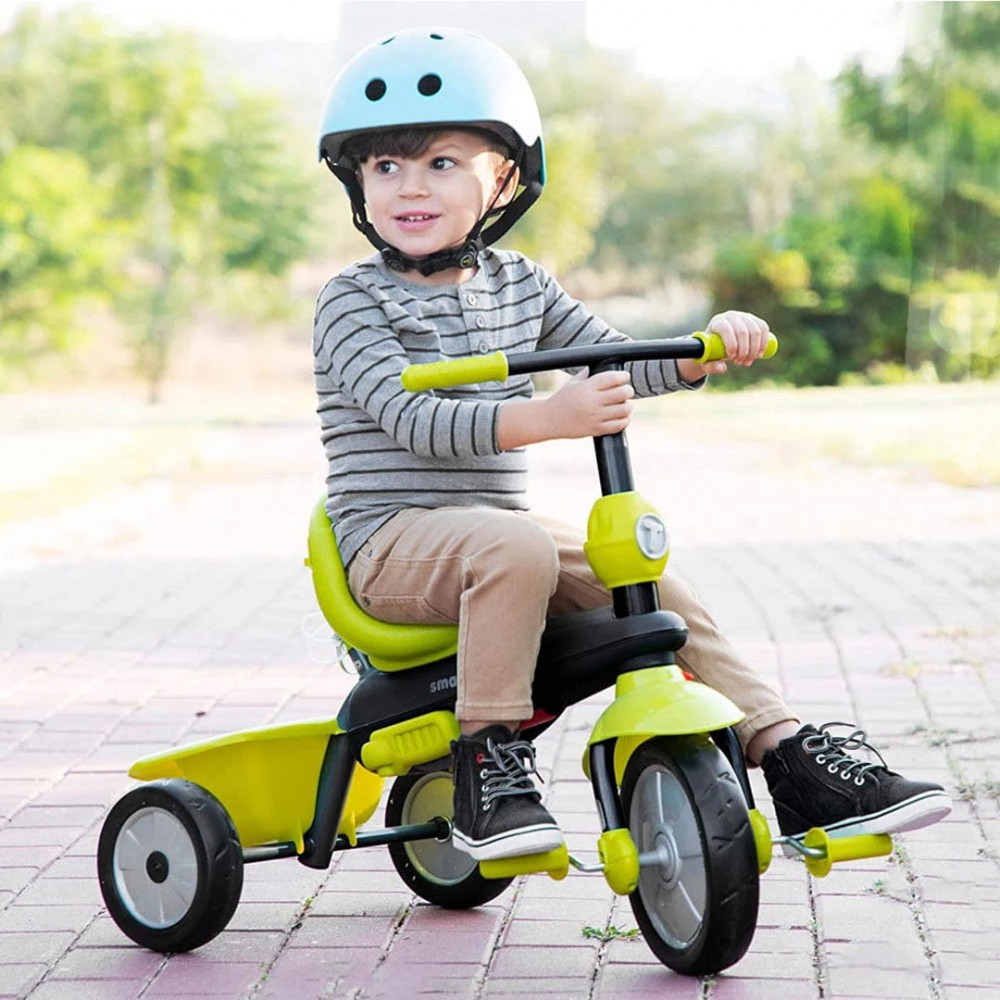 Детска триколка smarTrike 4-в-1 Glow, зелена