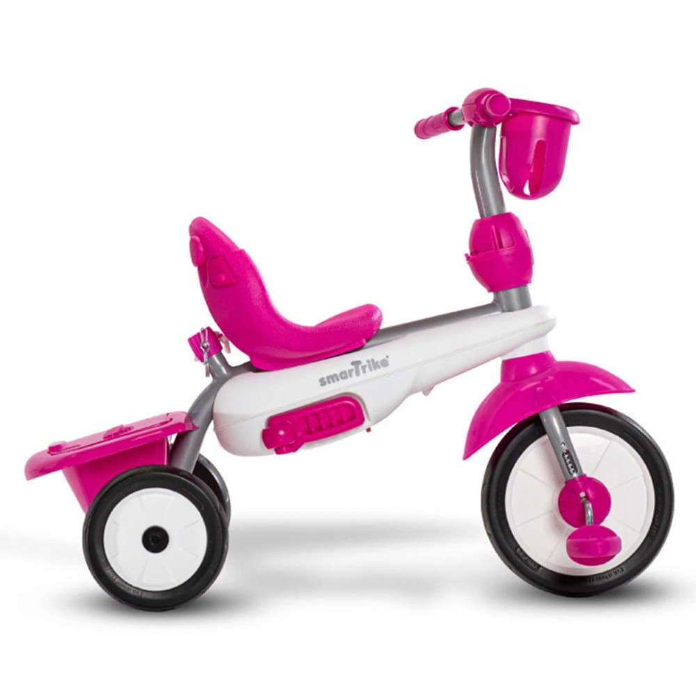 Детска триколка 4в1 smarTrike Breeze Plus, розова