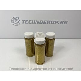 Тубичка с брокат златист цвят - 100 гр.