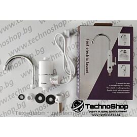 ВОДОНАГРЯВАЩА СМЕСИТЕЛНА БАТЕРИЯ С ВГРАДЕН ПРОТОЧЕН БОЙЛЕР - за долен монтаж