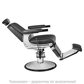 Бръснарски стол - черен Gabbiano Continental