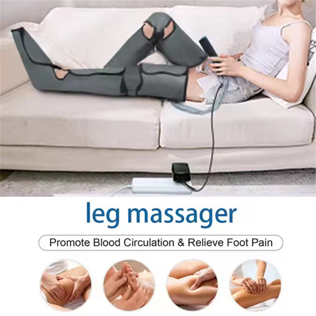 Уред за лимфен дренаж с инфрачервена топлина– срещу отоци, умора и подути крайници