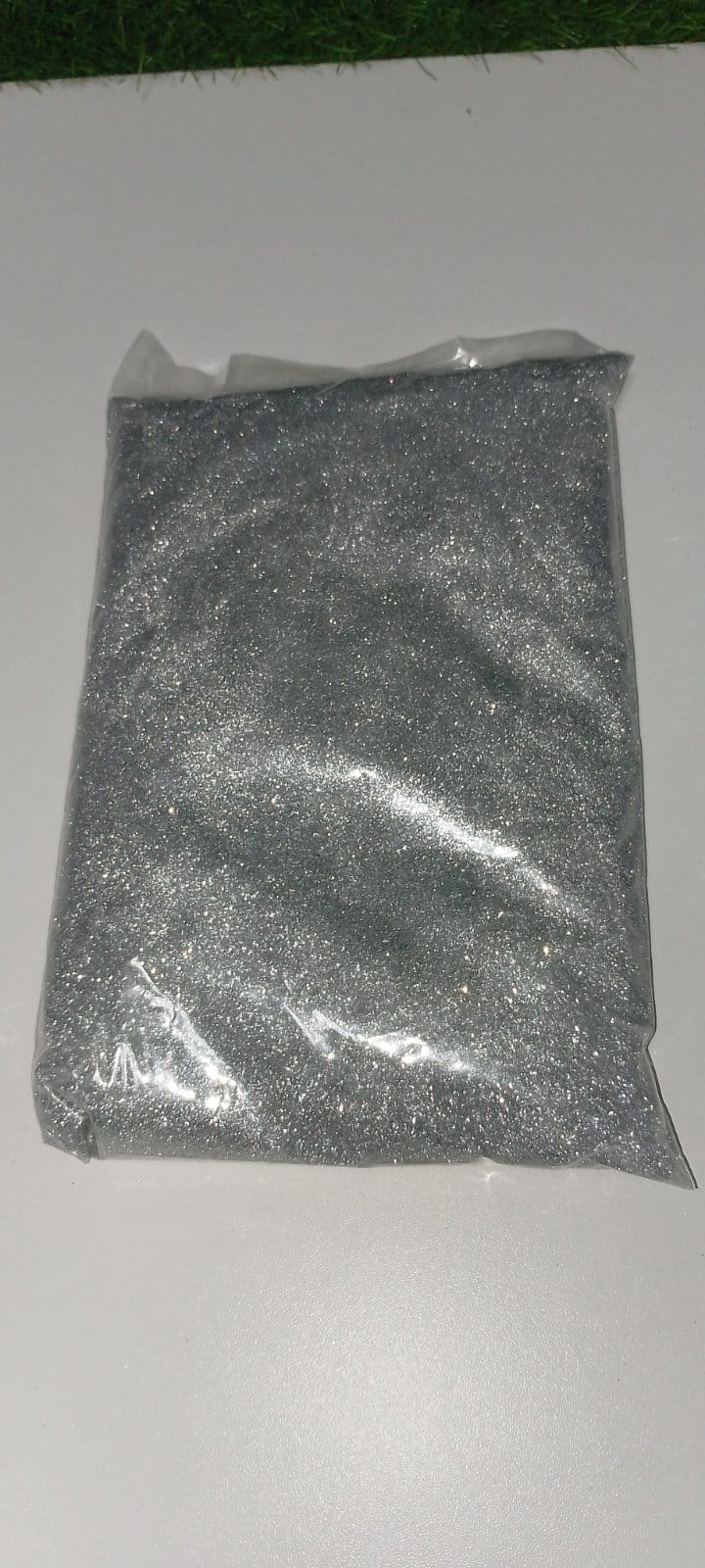 Брокат 1 кг - сребрист B0100 – снимка 2