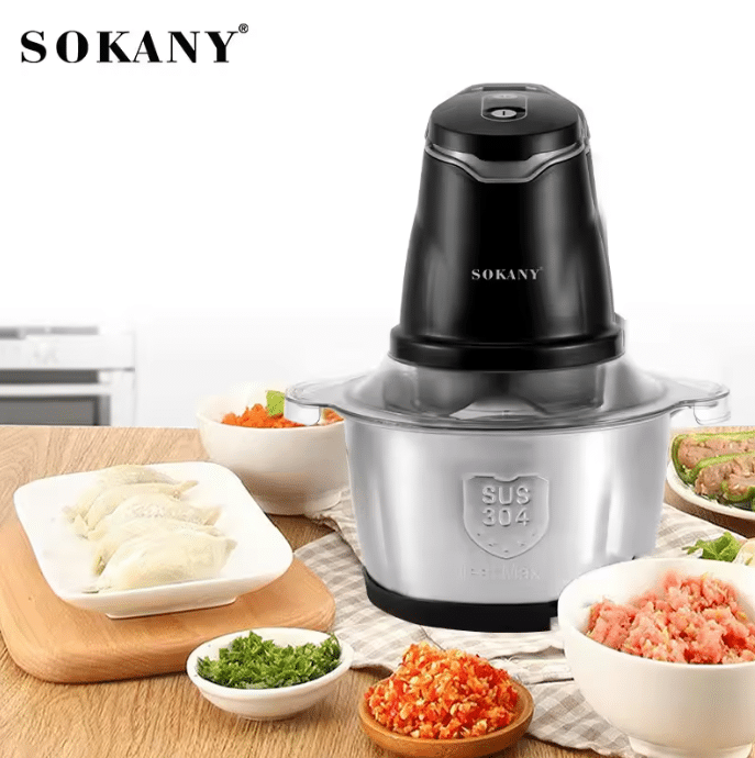Професионален електрически чопър Sokany SK- 7020, 400W – снимка 5