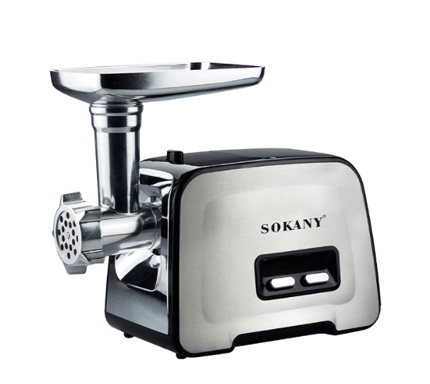 Електрическа месомелачка Sokany SK-090, 4 приставки, 3500W