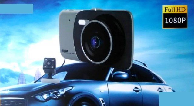 Видеорегистратор с 2 камери Full HD DVR Smart Technology