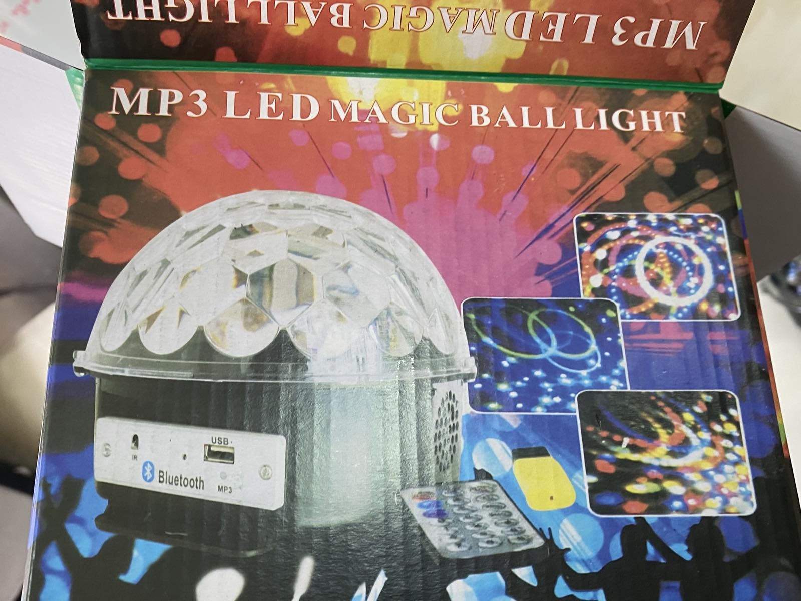 Диско проекторна топка Party Light XL – снимка 3