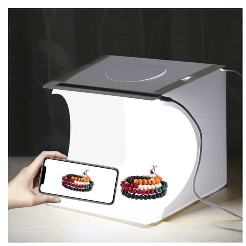 Фото кутия с осветление за продуктова фотография – снимка 2