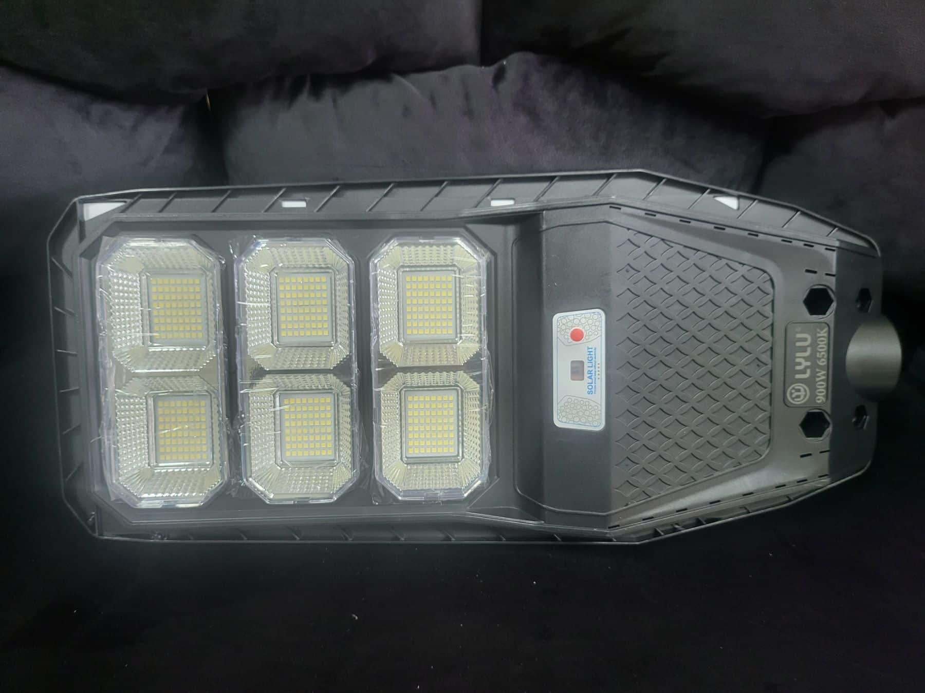 Соларна лампа 900W, IP67 – снимка 3