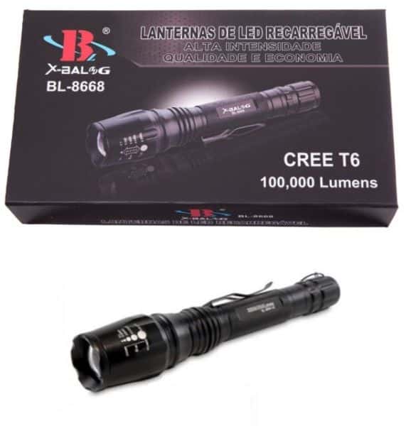 Акумулаторен фенер X-Balog BL8668 – снимка 2