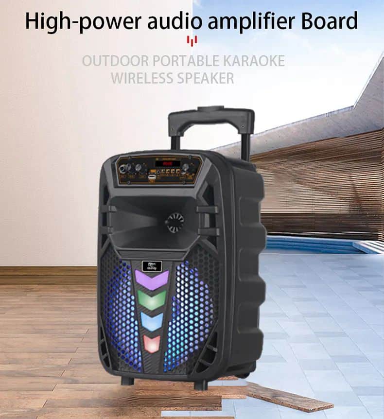 Tонколона 12″ говорител и LED подсветка MDR-W1012, 1500W – снимка 3