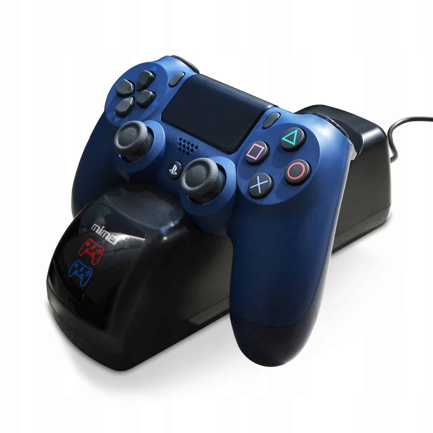 Стойка и зарядно за PS4 джойстици (dualshock), модел P4 – снимка 2