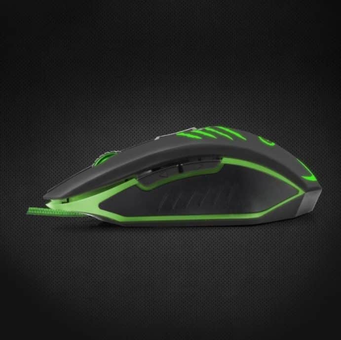 Геймърска мишка Scorpio Green – снимка 2