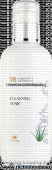 ПОЧИСТВАЩ ТОНИК "VB collagena clinic & Aloe professional" – снимка 5
