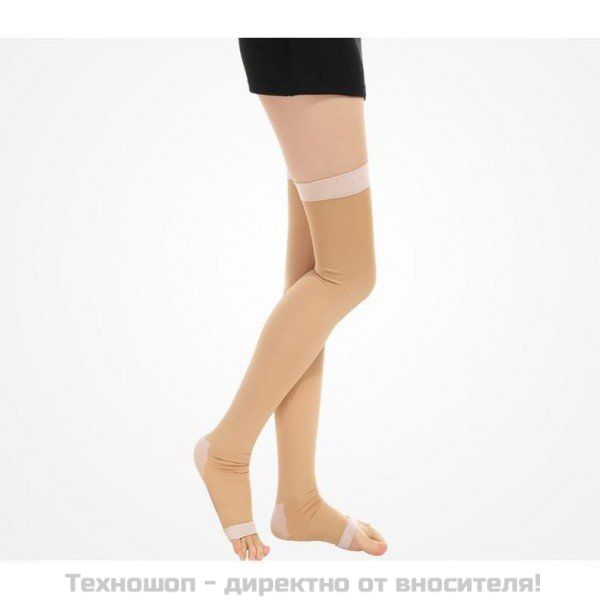 Дълги компресиращи чорапи за проблемни крака – снимка 2