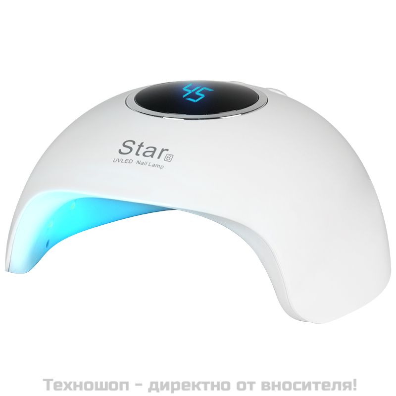Лампа за маникюр UV/LED 24W, модел STAR 6 БЯЛА – снимка 5