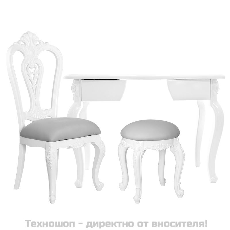 Комплект мебели - бели Azzurro Style – снимка 4