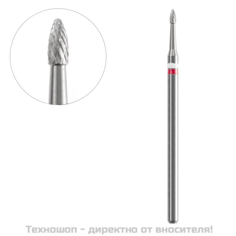 Стоманен бит тип овал Acurata 1.4 / 3.2мм – снимка 2