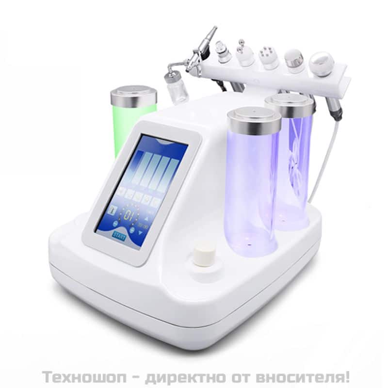 Апарат 6в1 - Водно дермабразио, Биолифтинг, RF, Ултразвук и Криотерапия – снимка 4