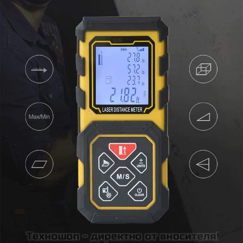 Лазерна ролетка QX-40 – снимка 2