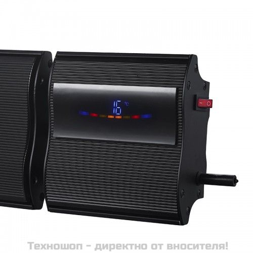 Инфрачервен отоплител AVEX C1800RW, с програмируем електронен термостат, Дистанционно, Wi-Fi, Метален – снимка 2