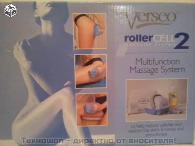 ВАКУУМЕН АНТИЦЕЛУЛИТЕН РОЛЕР МАСАЖОР Roller cell 2 от VERSEO USA – снимка 4