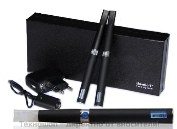 ЕЛЕКТРОННА ЦИГАРА eGo-Т 1100 mAh battery ,LED индикатор на батерията , модел 2011г. !!!!
