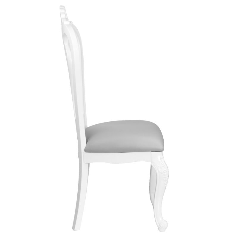 Козметичен стол - сив Azzurro STYL 6160 – снимка 2