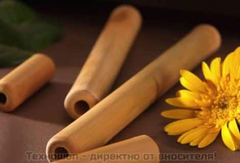 БАМБУКОВИ ПРЪЧКИ ЗА МАСАЖ – снимка 4