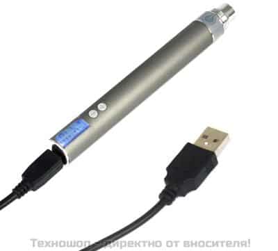 МИНИ LAVA TUBE EGO-V С ДИСПЛЕЙ И СМЕНЯЕМ ВОЛТАЖ – снимка 5